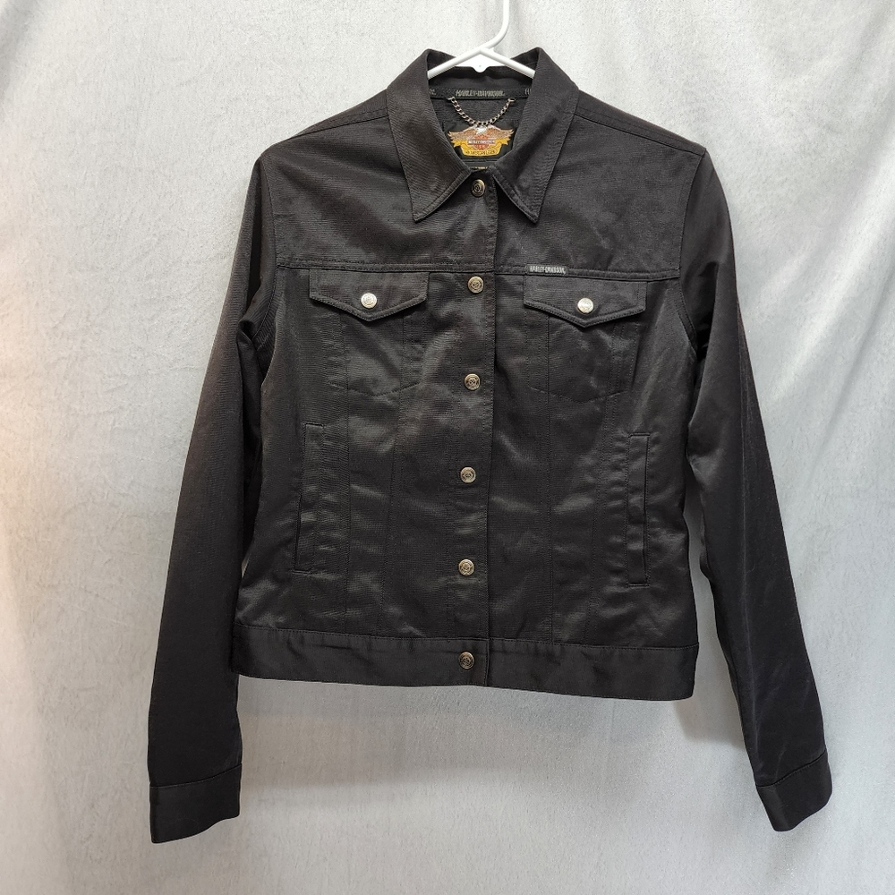 Harley-Davidson Black Jacket Women's Size Small Harley American Legend